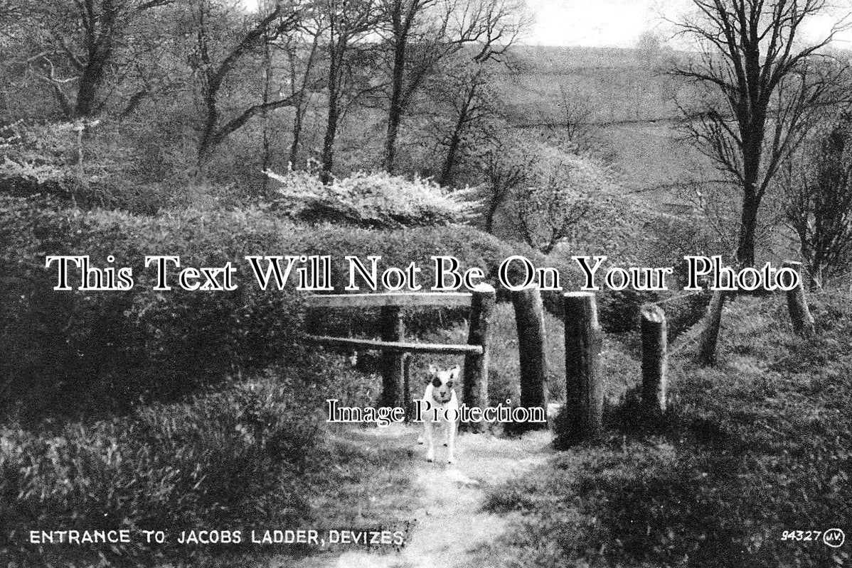 WI 85 - Entrance To Jacobs Ladder, Devizes, Wiltshire