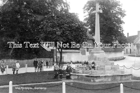 WI 853 - Amesbury War Memorial, Salisbury Plain, Wiltshire