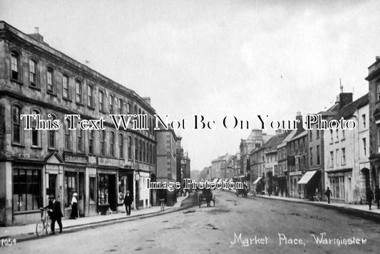 WI 88 - Market Place, Warminster, Wiltshire c1915