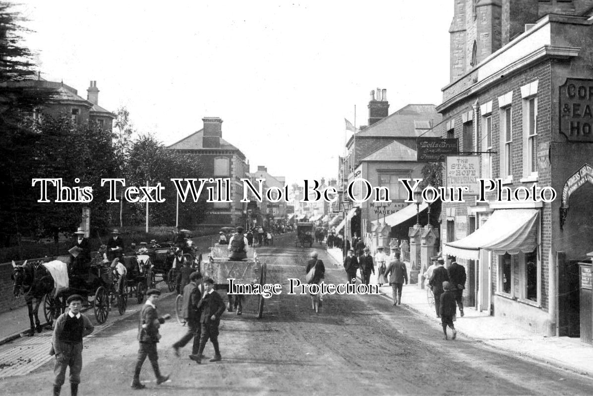WI 884 - Fisherton Street, Salisbury, Wiltshire c1907