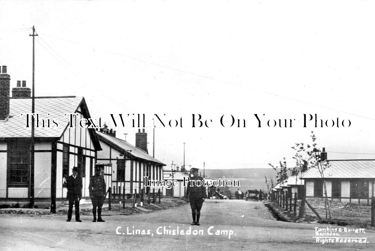 WI 943 - Chiseldon Camp, Wiltshire c1915