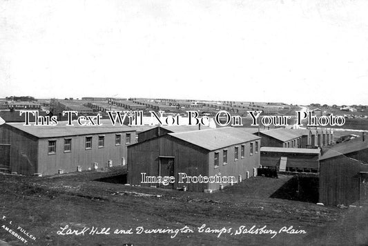 WI 950 - Lark Hill & Durrington Camps, Salisbury Plain, Wiltshire 1918