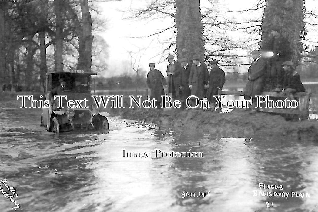 WI 982 - Salisbury Plain Floods, Wiltshire 1915