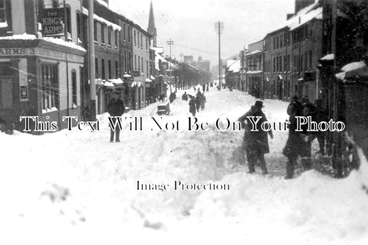 WL 101 - Whatton Street In Snow, Brecon, Wales