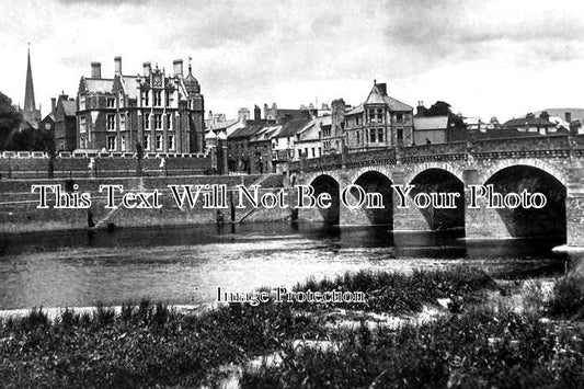 WL 1034 - Monmouth School, Wye Bridge, Wales