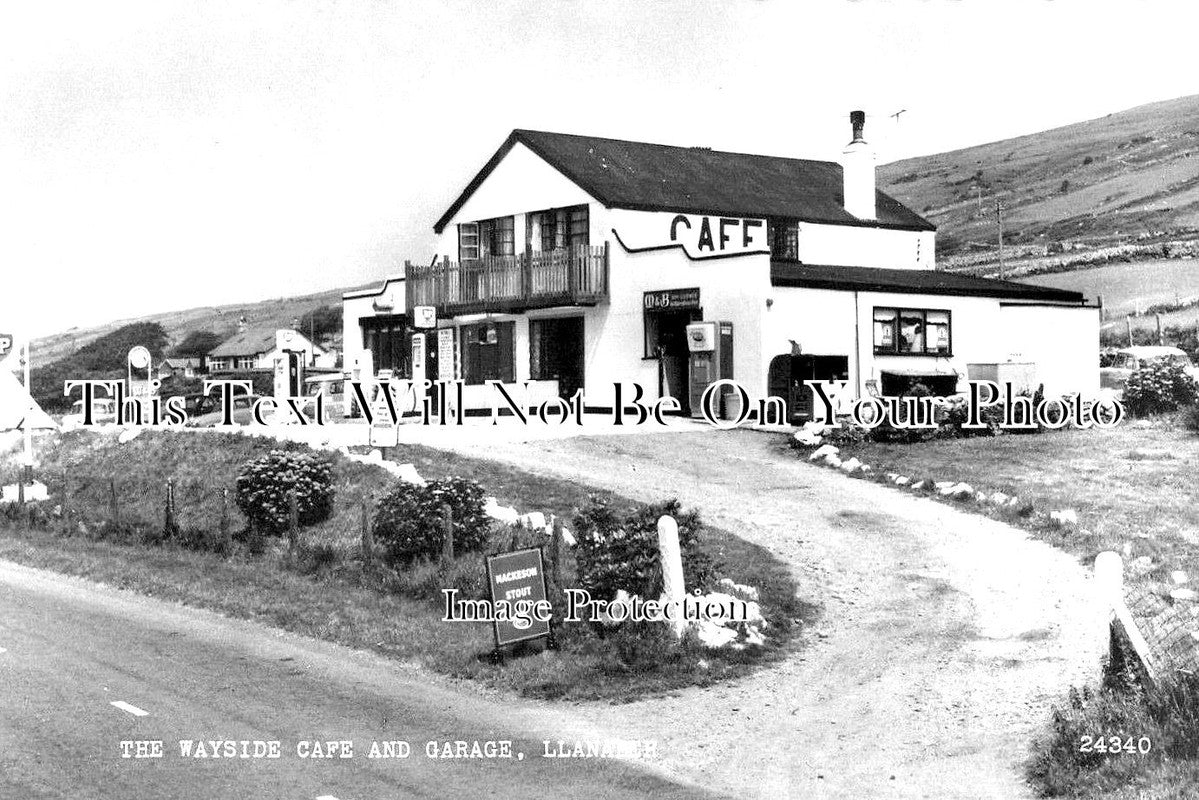 WL 1039 - The Wayside Cafe & Garage, Llanaber, Wales