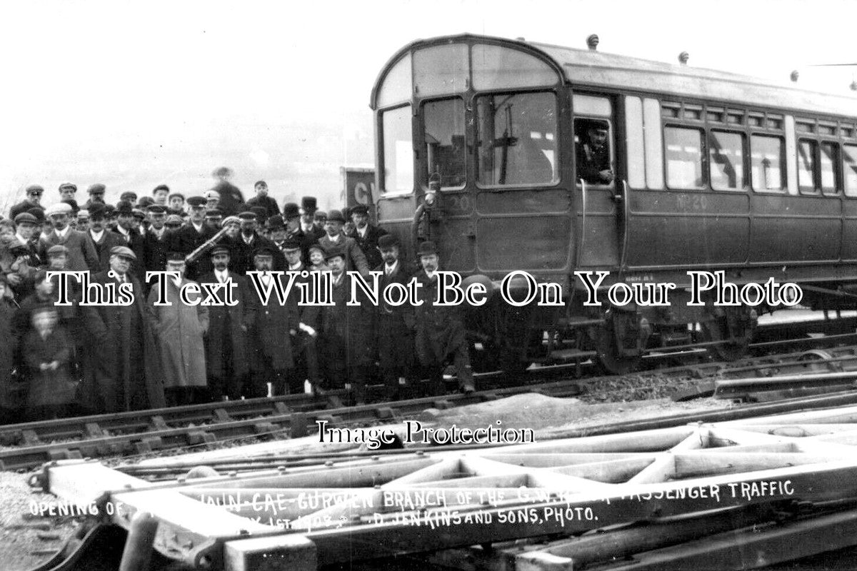 WL 1060 - Opening Of Hirwaun Cae Curwen Railway, Wales 1908