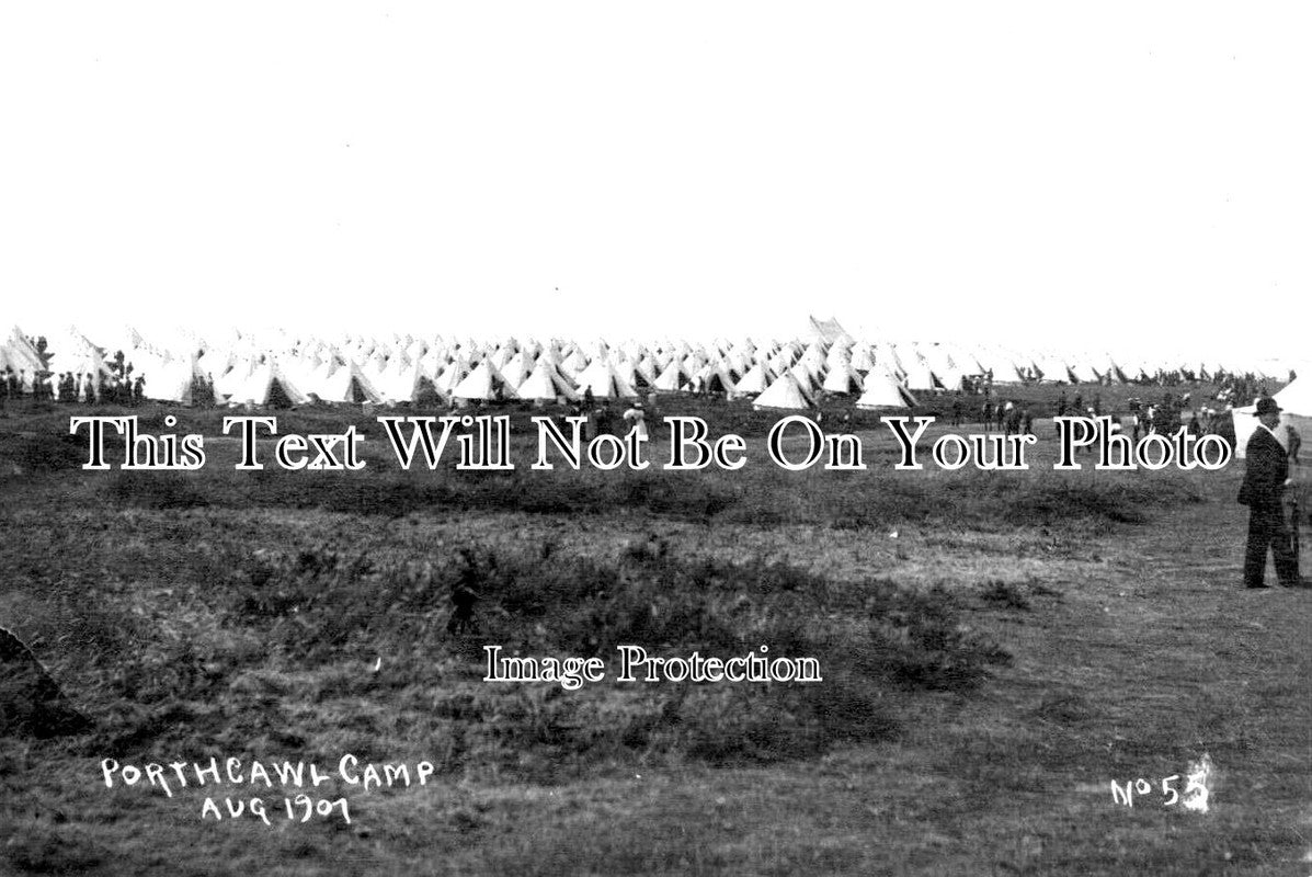 WL 1098 - Porthcawl Camp, Wales 1907