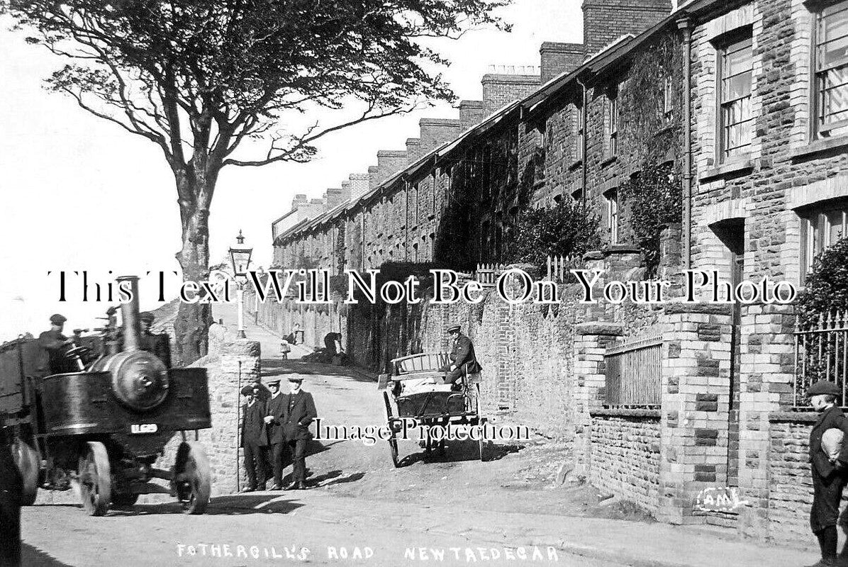 WL 1107 - Steam Lorry, Fothergills Road, New Tredegar, Wales