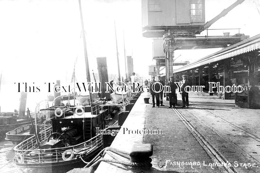 WL 1126 - Fishguard Landing Stage & Docks, Wales
