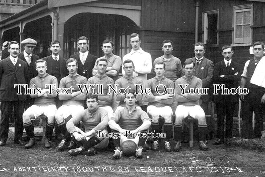 WL 1132 - Abertillery Amateur Football Club Team, Wales 1913-14