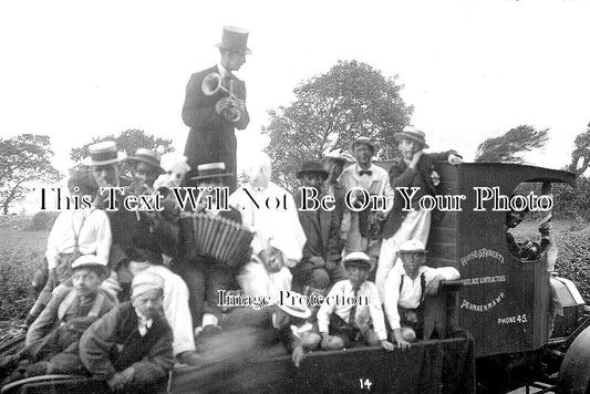 WL 1156 - Penmaenmawr Carnival Float, Roose & Roberts Lorry, Wales