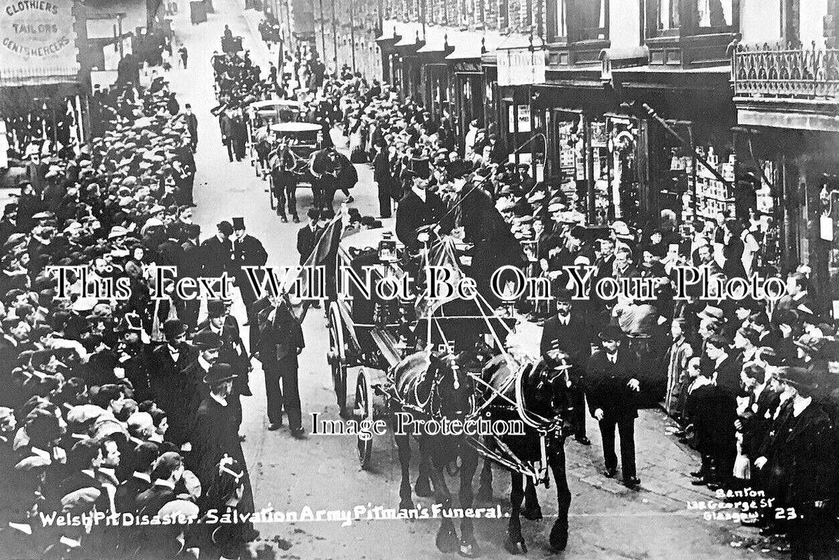 WL 1178 - Salvation Army Funeral, Senghenydd Pit Disaster, Wales