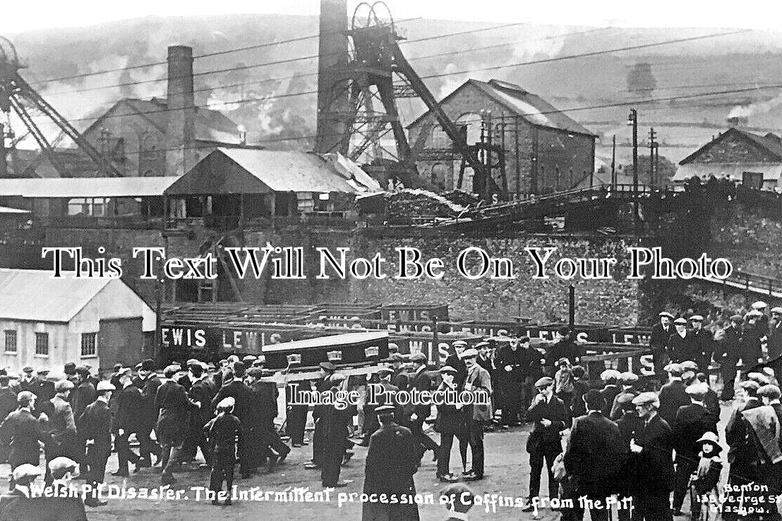 WL 1204 - Senghenydd Welsh Pit Disaster, Glamorgan, Wales