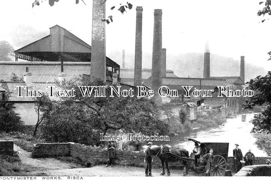 WL 1223 - Pontymister Steel Works, Risca, Wales c1930