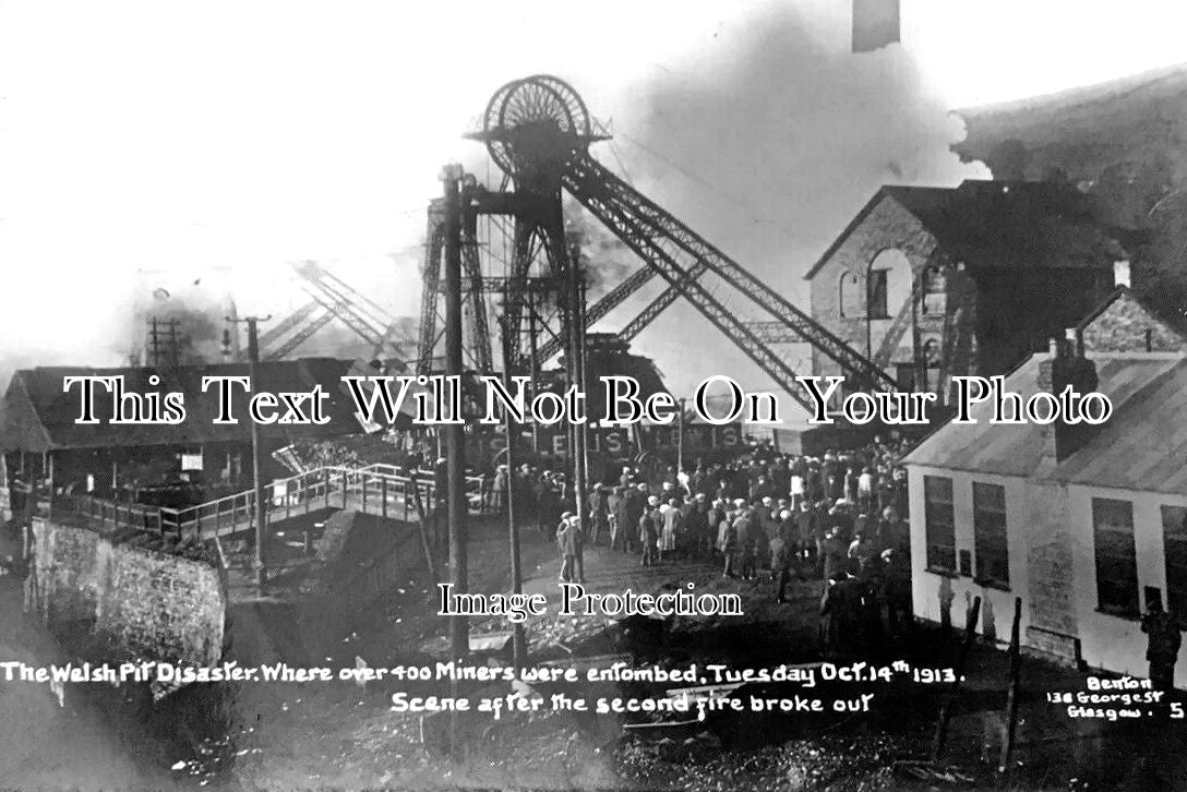 WL 1228 - Senghenydd Welsh Pit Disaster, Glamorgan, Wales