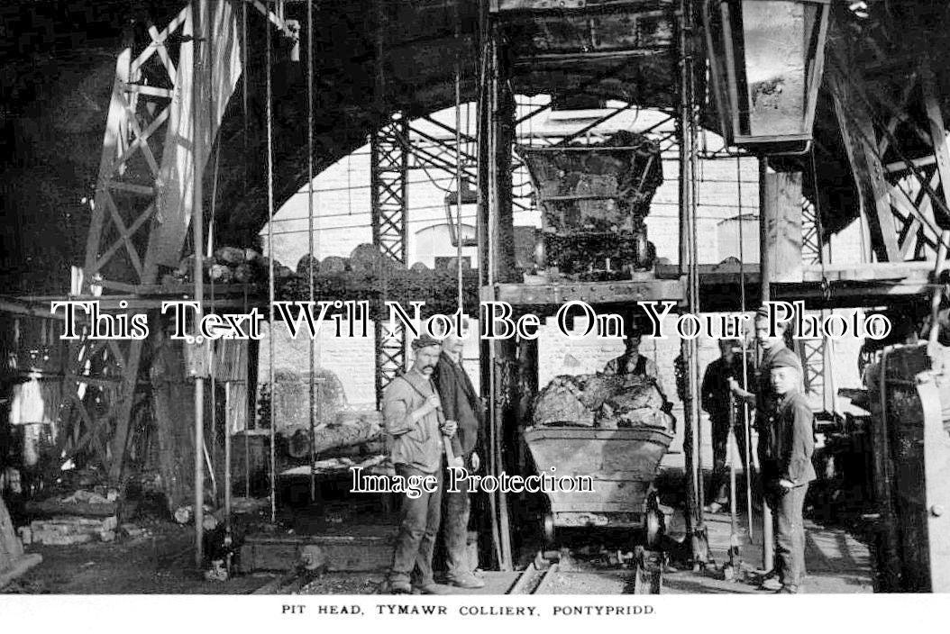 WL 124 - Pit Head, Tymawr Colliery, Pontypridd, Glamorgan, Wales c1912