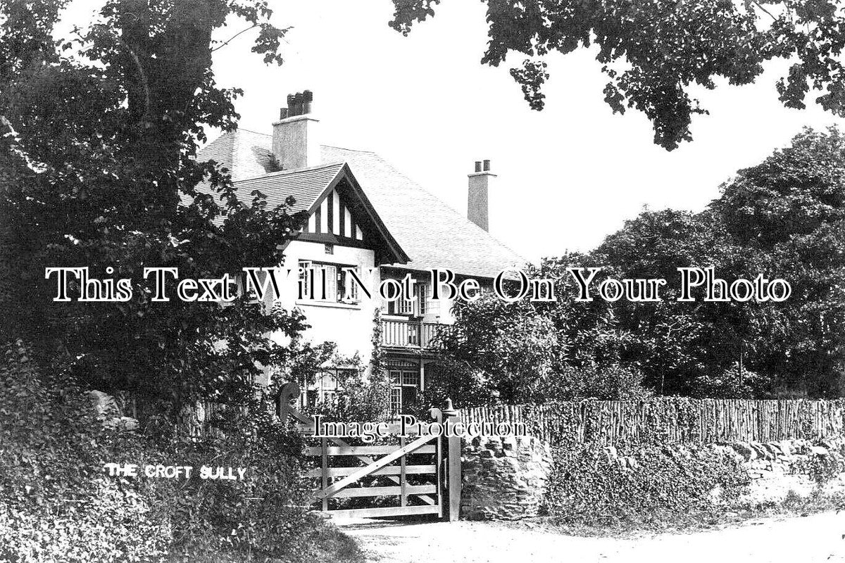 WL 1256 - The Croft, Sully, Glamorgan, Wales c1910