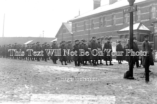 WL 1276 - Funeral Of Pt CJ Hopkins, Swansea Batt, Rhyl, Wales 1915