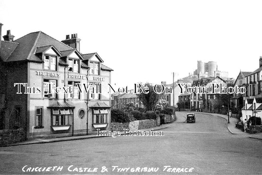 WL 1286 - Criccieth Castle & Tynygrisiau Terrace, Criccieth, Wales