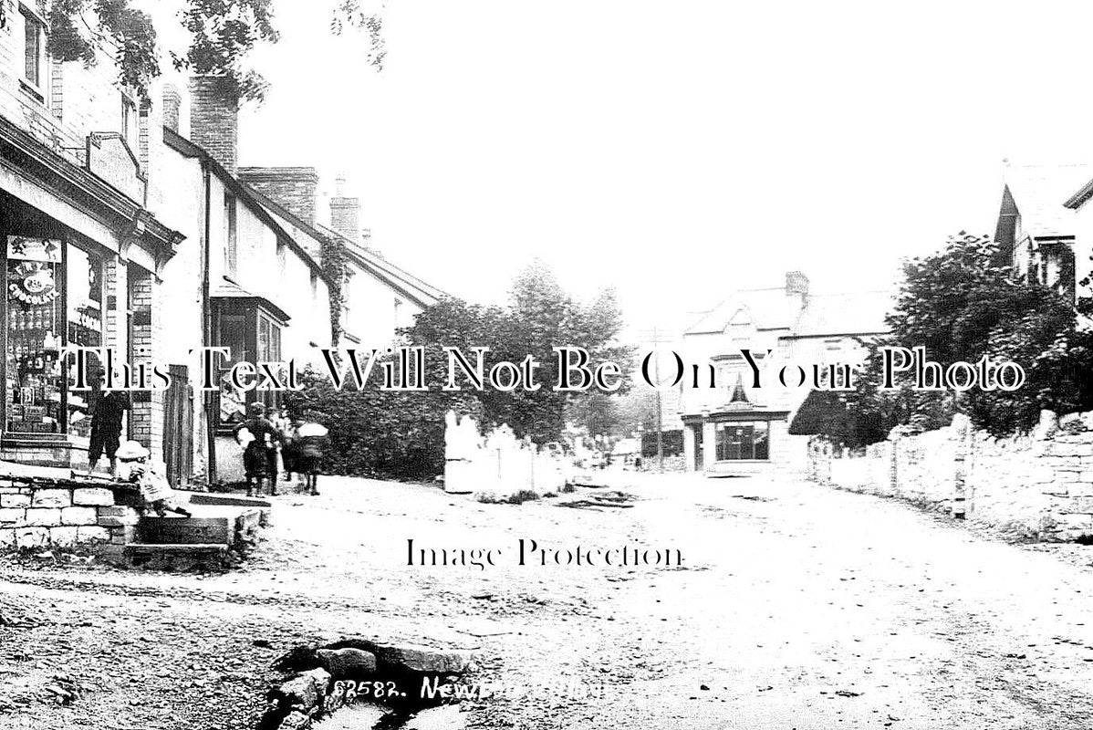 WL 1296 - Newton Village, Swansea, Wales c1914