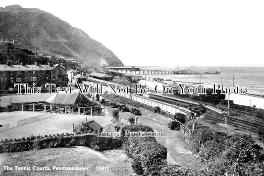 WL 1299 - The Tennis Courts, Penmaenmawr, Wales c1930