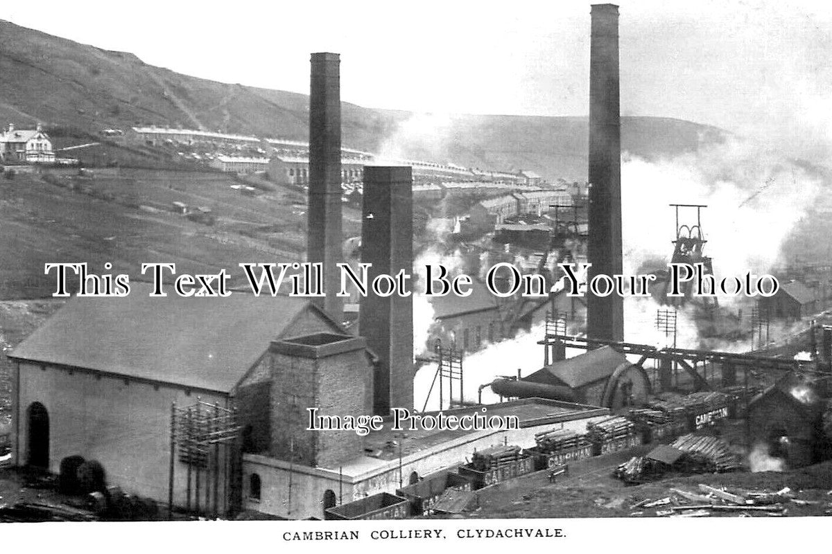WL 1340 - Cambrian Colliery, Clydachvale, Wales c1914