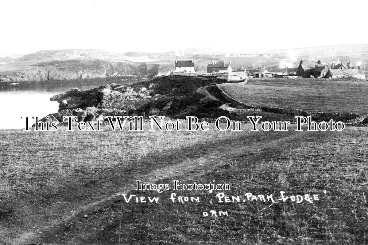 WL 1416 - View From Pen Park Lodge, Cemaes Bay, Anglesey, Wales