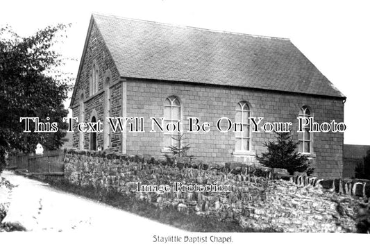 WL 1424 - Staylittle Baptist Chapel, Wales