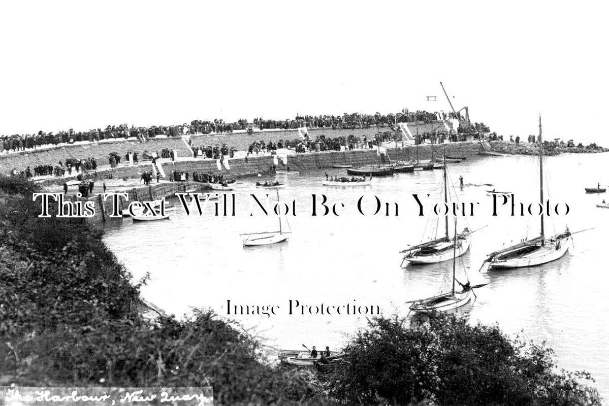 WL 1437 - The Harbour, New Quay, Cardiganshire, Wales