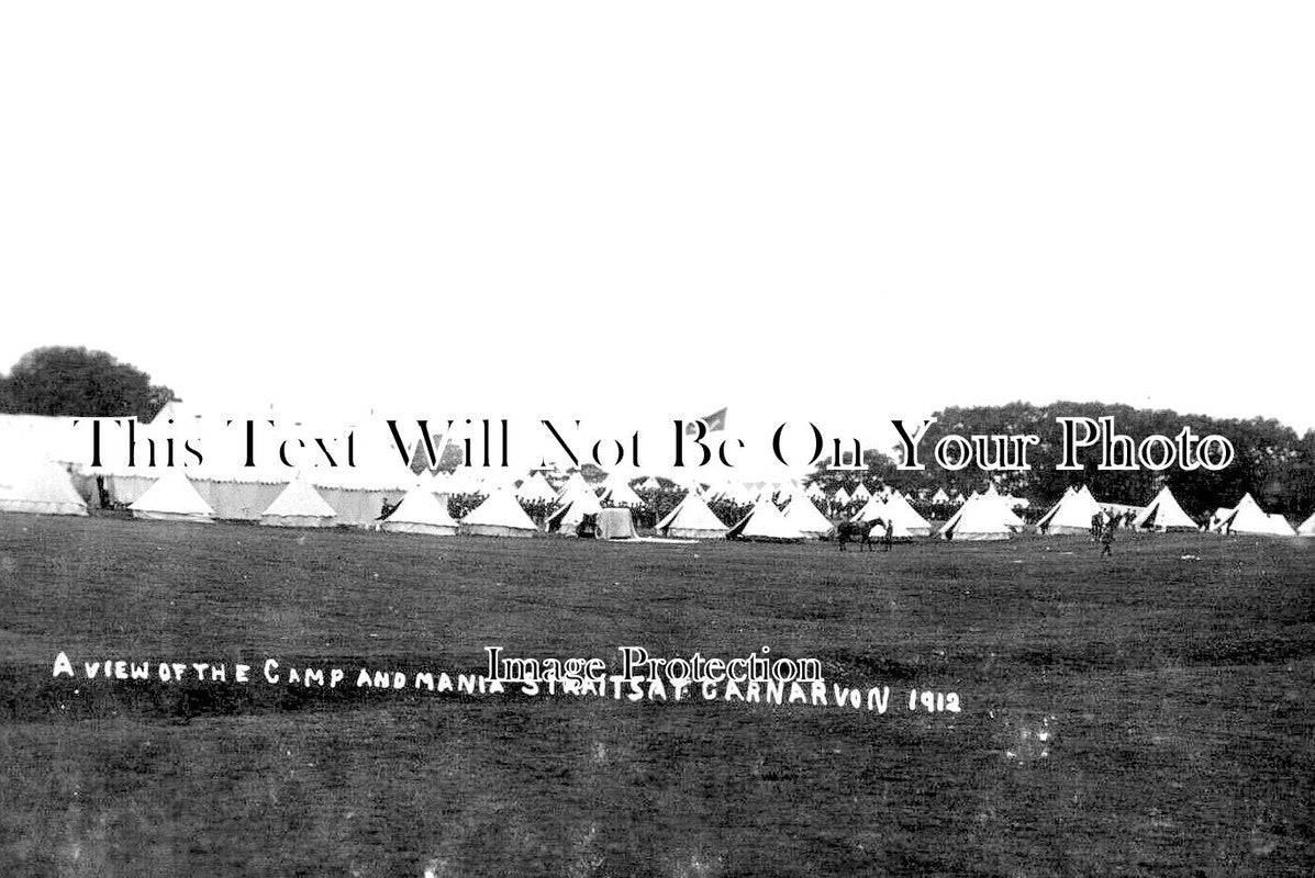 WL 1445 - The Camp, Menai Straits, Carnarvon, Wales 1912