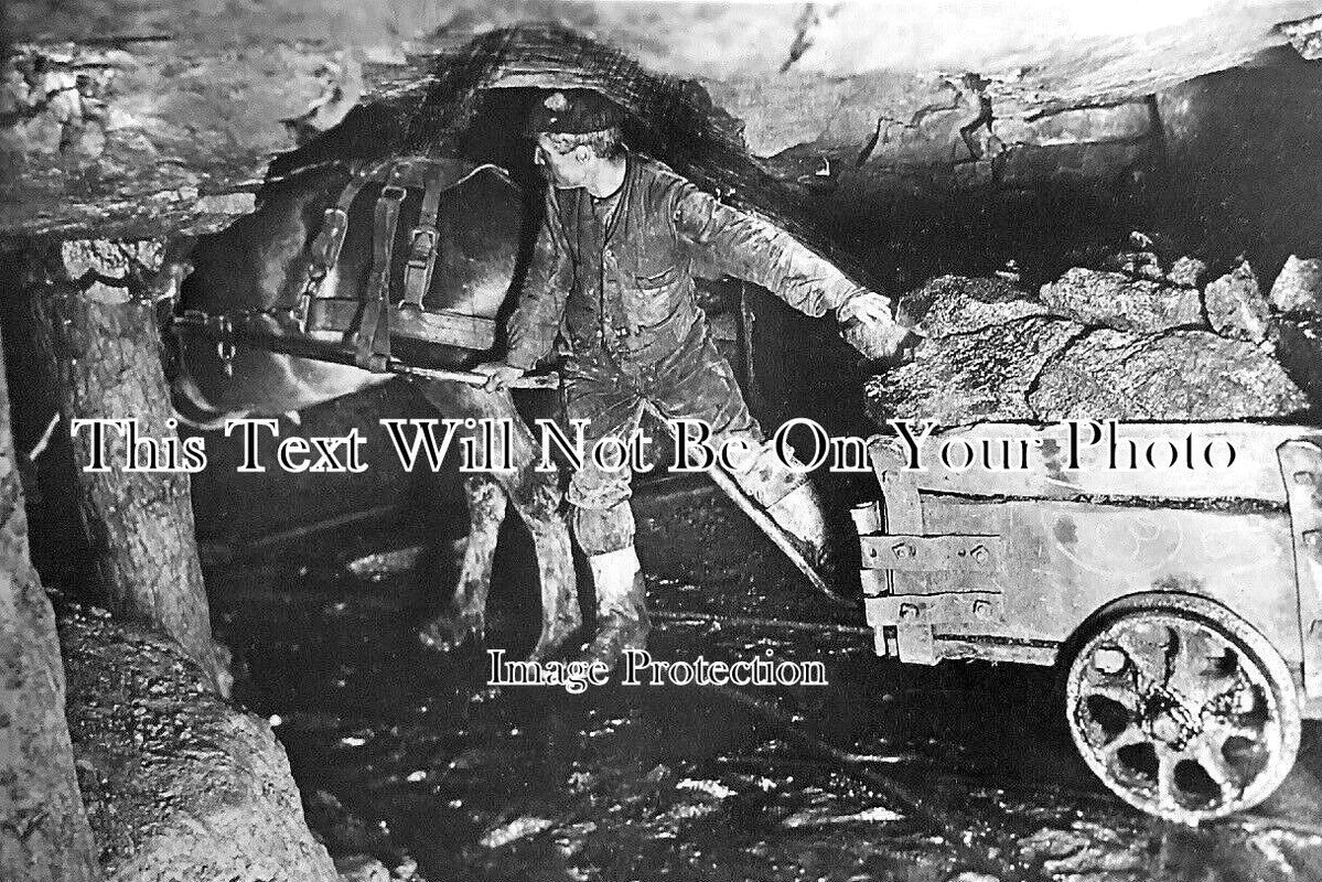 WL 1497 - Coal Mining In The Rhondda, Glamorgan, Wales c1913
