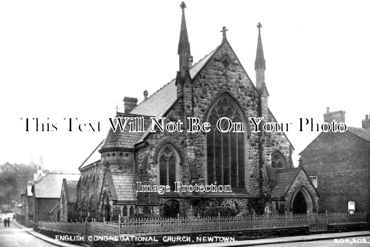 WL 1516 - English Congregational Church, Newtown, Wales