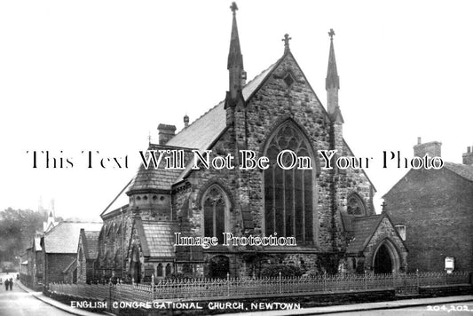 WL 1516 - English Congregational Church, Newtown, Wales