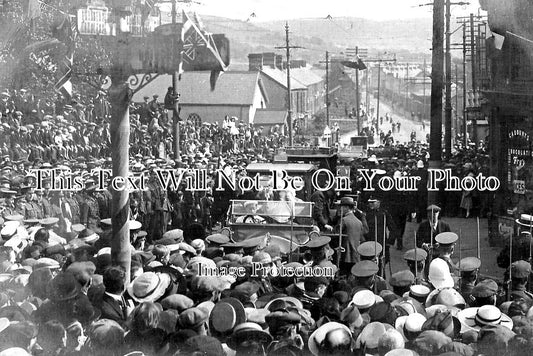 WL 1544 - Lloyd George Visit To Valley Town, Swansea, Wales