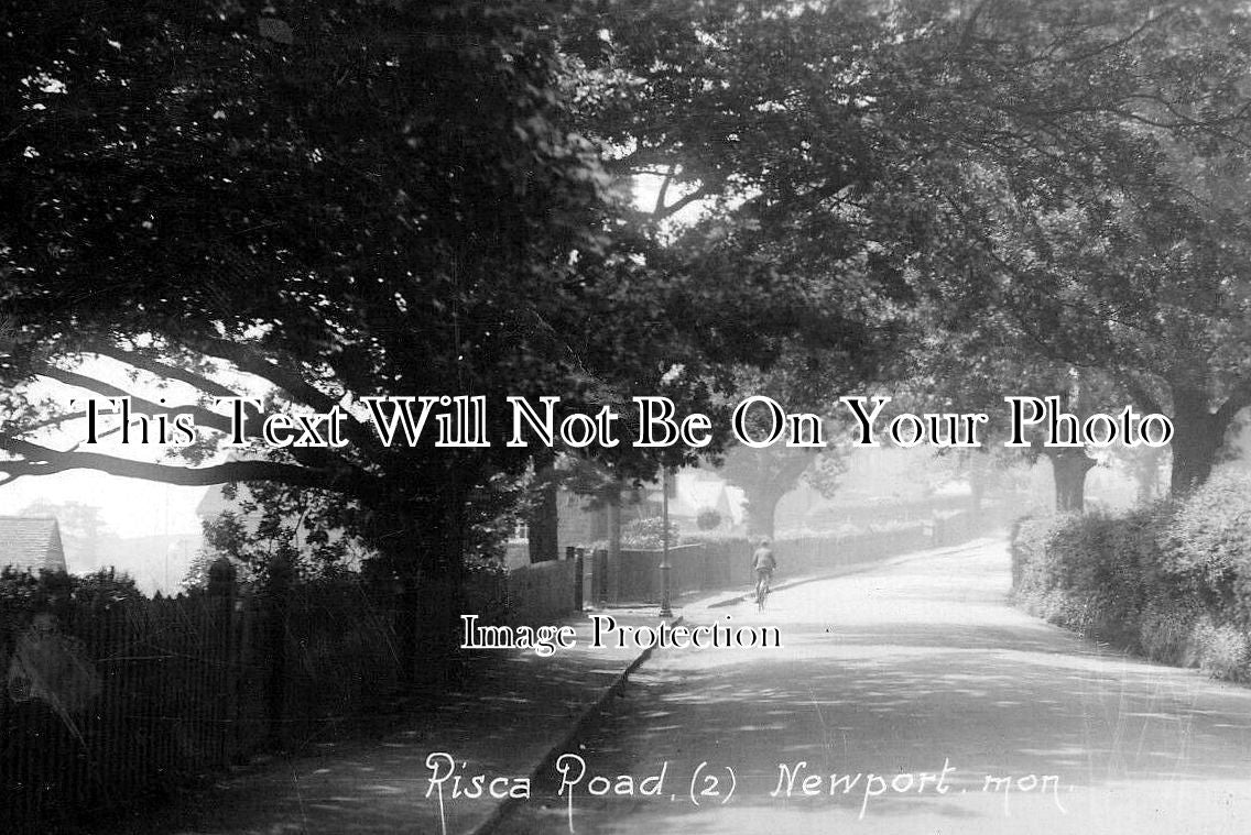 WL 1551 - Risca Road, Newport, Wales c1934