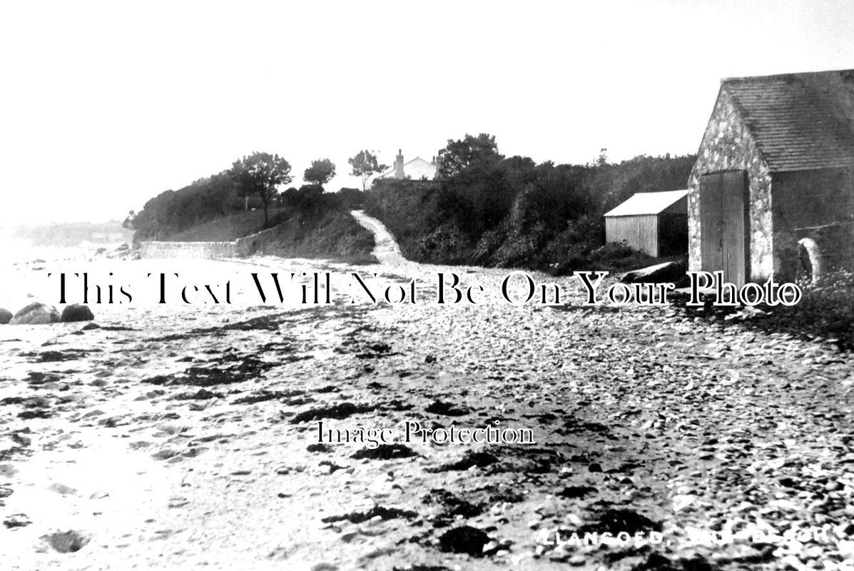 WL 1555 - Llangoed Beach, Wales c1916