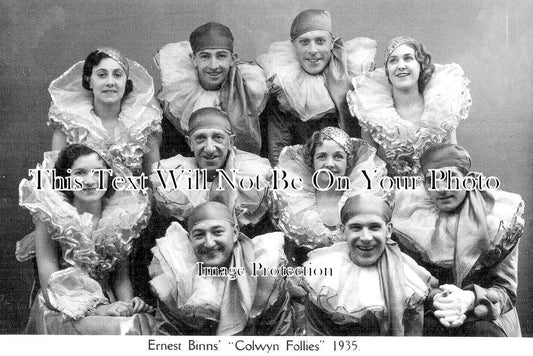 WL 1559 - Ernest Binns Colwyn Follies, Pierrot Troupe, Wales 1935