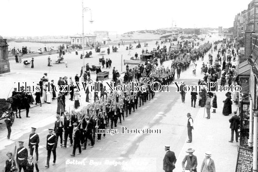 WL 1569 - Bolton Boys Brigade Camp Street March, Rhyl, Wales c1913