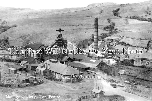 WL 1595 - Maindy Colliery, Ton Pentre, Glamorganshire, Wales