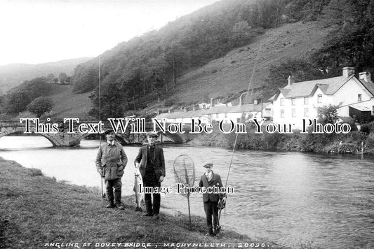 WL 1597 - Angling At Dovey Bridge, Machynlleth, Wales