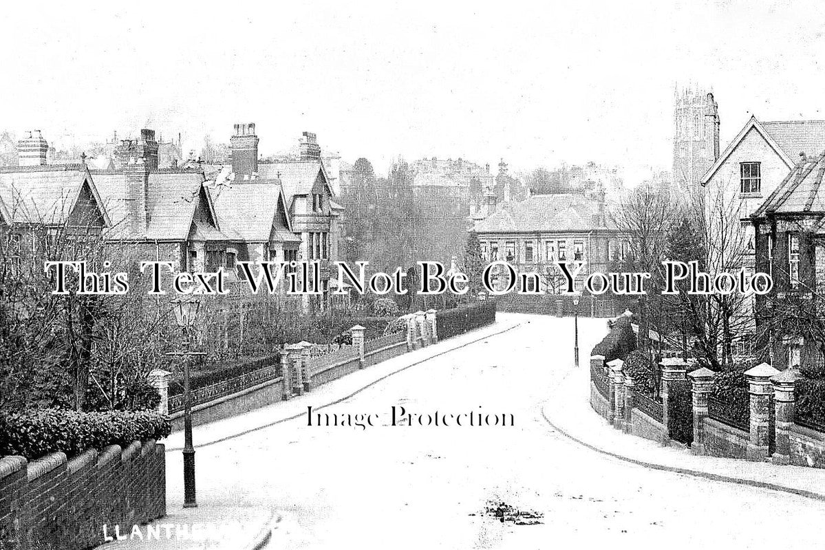 WL 1601 - Llanthewey Road, Newport, Wales c1906