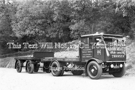 WL 1648 - W Laugharne Morgan Haulage, Swansea, Wales