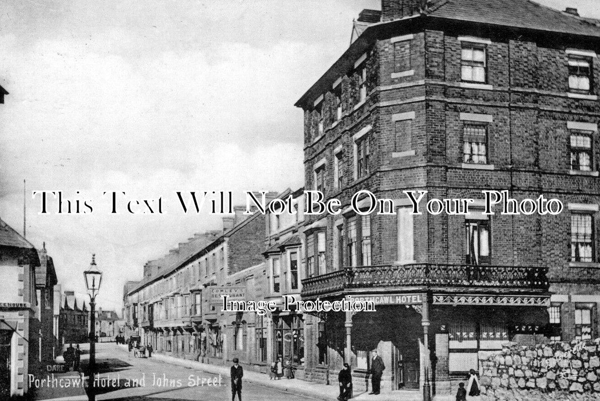 WL 1669 - Porthcawl Hotel, Johns Street, Wales c1905