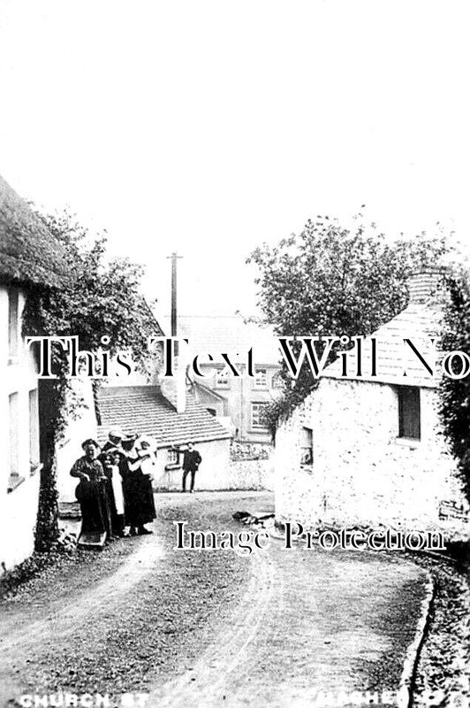 WL 1696 - Church Street, Machen, Wales c1905