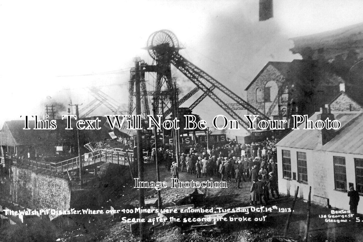 WL 1707 - Senghenydd Pit Disaster, Colliery, Wales 1913