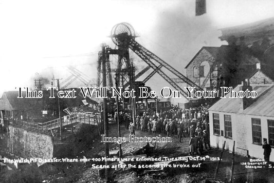 WL 1707 - Senghenydd Pit Disaster, Colliery, Wales 1913