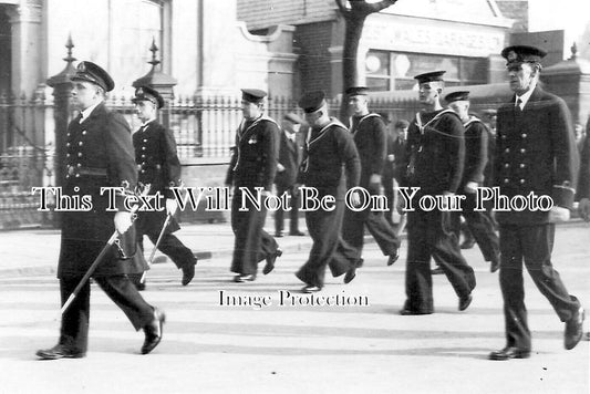 WL 1710 - Aberystwyth Navy Military Parade, Wales c1930