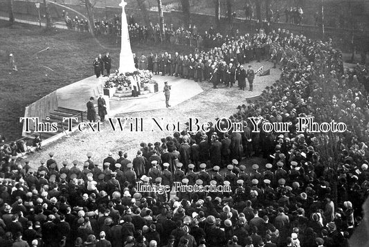 WL 1711 - Consecration Of Bangor War Memorial, Wales 1924 WW1