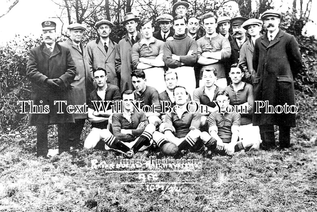 WL 1734 - Pontardulais Railway Mens Football Club, Wales 1921-22